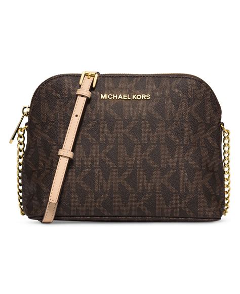 michael kors large dome handbag|mk dome crossbody.